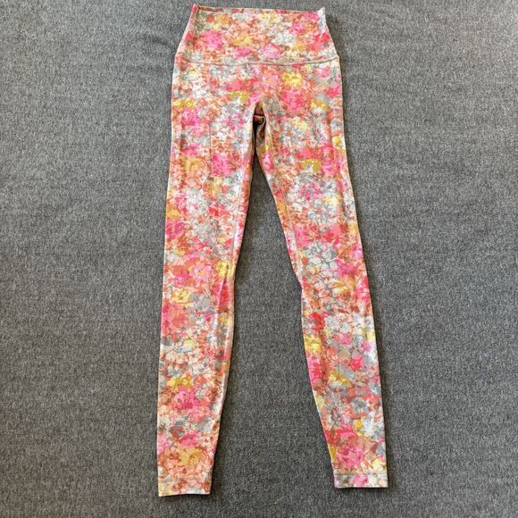 Lululemon Align Pant Women’s 6 Floral Inflorescence Multi High Rise Leggings - Picture 3 of 10